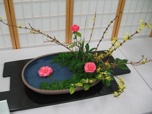 日式风格插花和西洋式插花的小知识